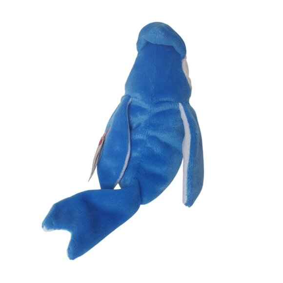 VTG Ty Beanie Babies Rocket Blue Jay 6.5" Plush Toy '97 Collectible - Picture 3 of 8